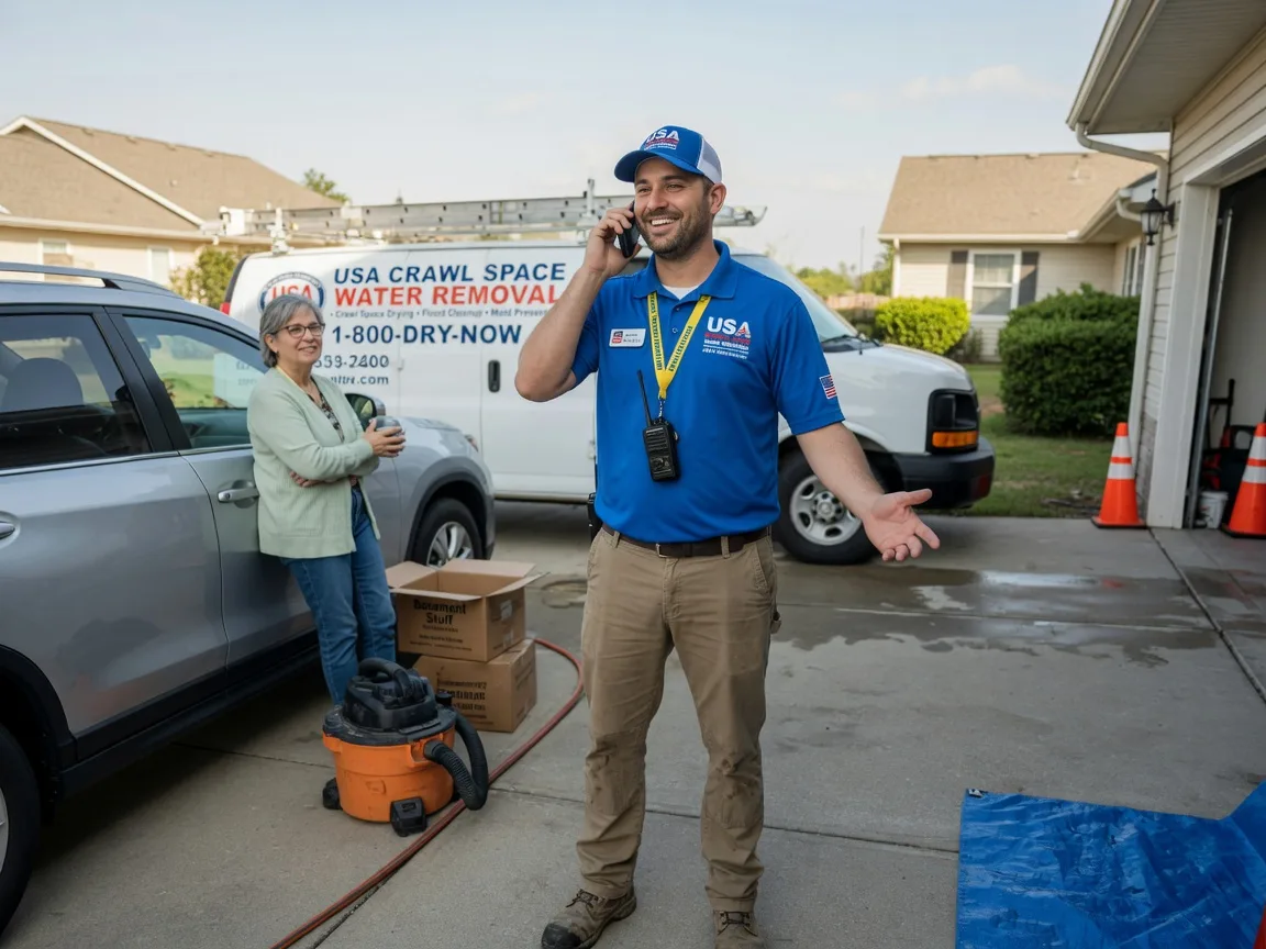 Crawl Space Water Removal Casar, NC FAQs